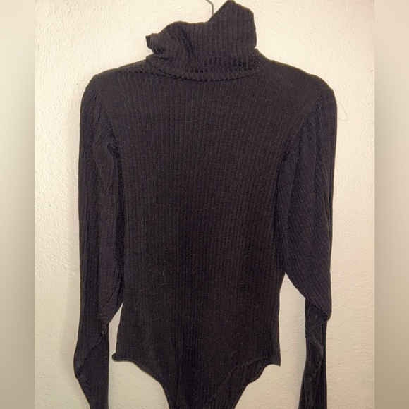 Black Turtle Neck Body Suit - Picture 1 of 1